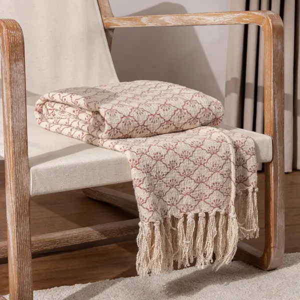 Image of Saku Throw Kilm Red