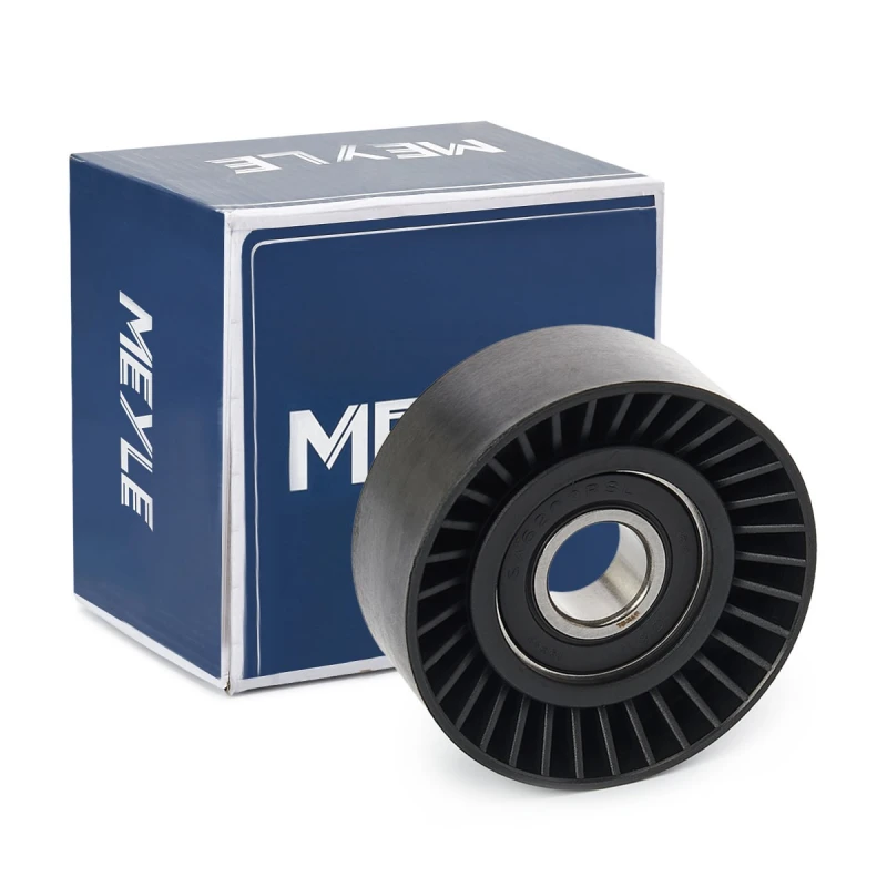 Image of MEYLE 014 009 0070 Tensioner Pulley Original Quality Tensioner Pulley,v-ribbed belt (310)