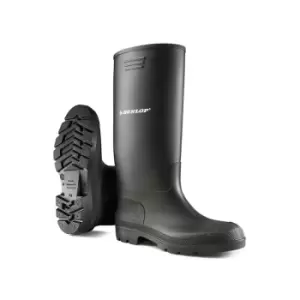 Image of PRICEMASTOR Safety Wellington Boot BLACK sz 13 (380PP) - Black - Dunlop