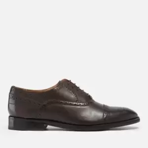 image of Ted Baker Arniie Leather Toe Cap Oxford Shoes - UK 10