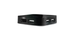 Image of DUB-H4 - USB 2.0 - 480 Mbps - FCC CE C-Tick - 5 V - Windows 2000 - Windows 2000 Professional - Windows 98 - Windows 98SE - Windows ME - Windows XP H