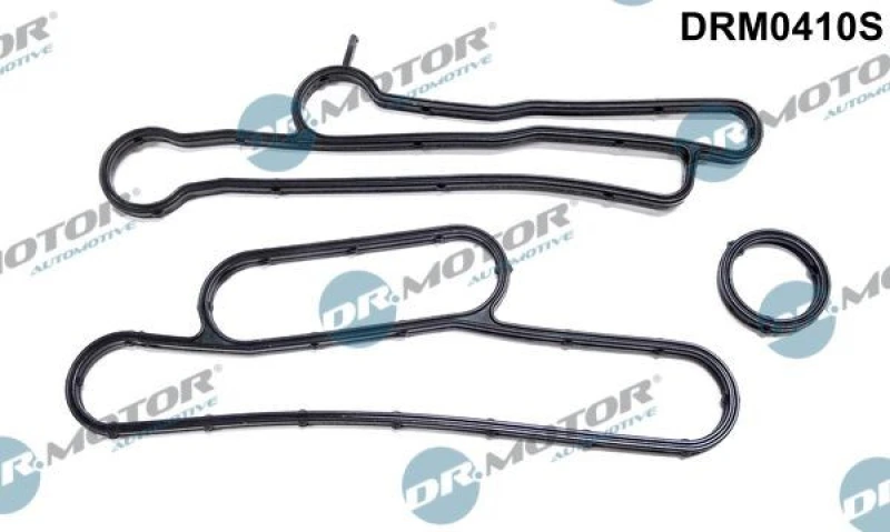 Image of DR.MOTOR AUTOMOTIVE Gasket Set, oil cooler DR.MOTOR AUTOMOTIVE DRM0410S