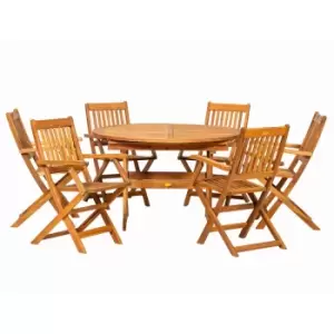 Royalcraft Turnbury 6 Seater Extending Dining Set