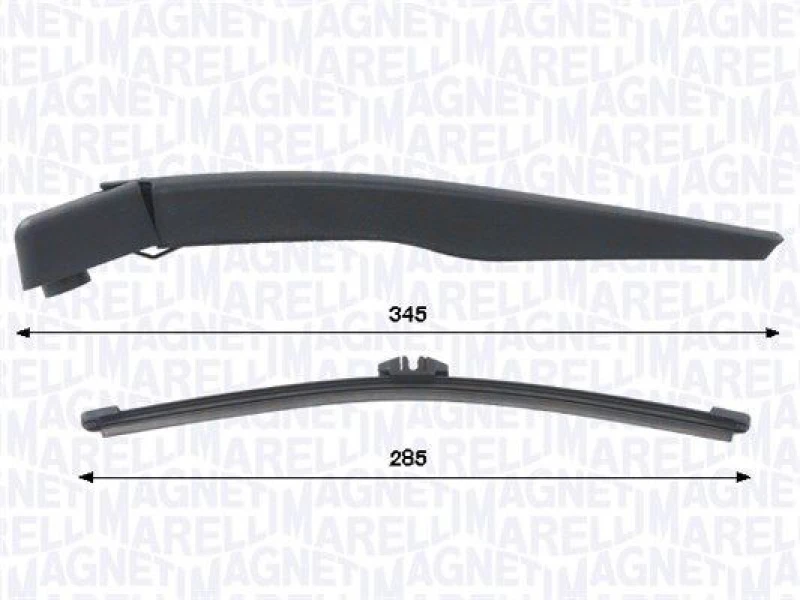 Image of MAGNETI MARELLI Wiper arm set MAGNETI MARELLI 000723180438