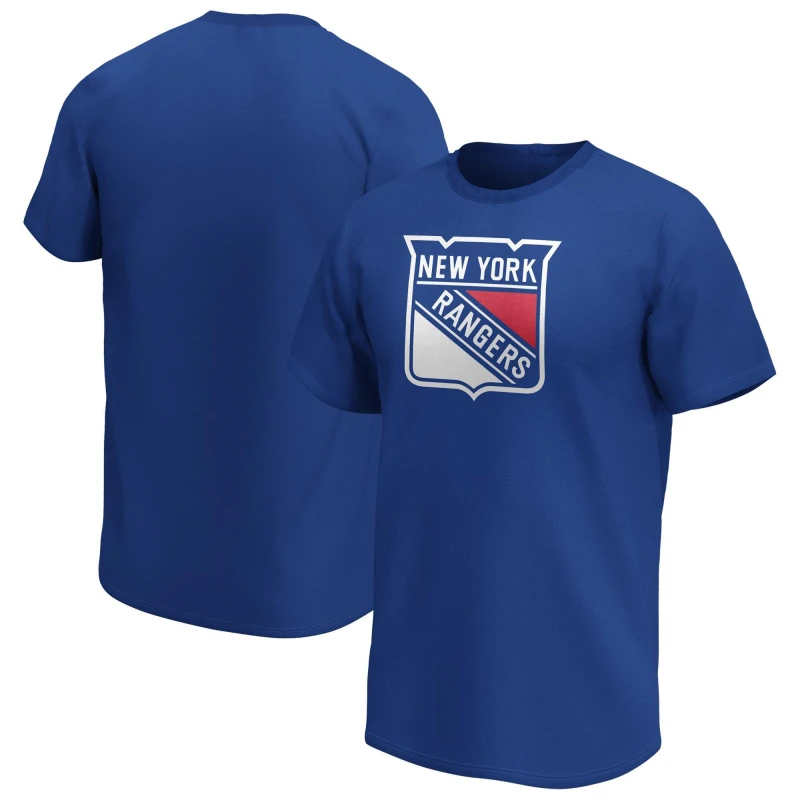Image of NHL Logo T Shirt - Blue Blue S