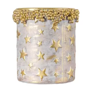 Image of Gallery Interiors Pernu Votive Antique Gold