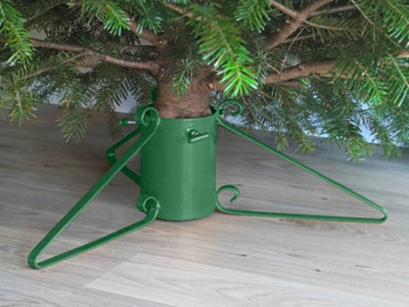 Image of Garden Pride Standard Christmas Tree Stand - Green - 3" Diameter