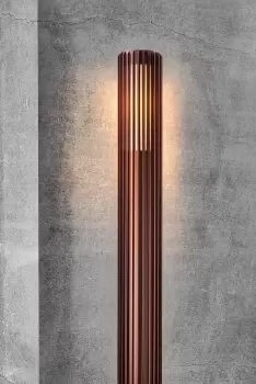 Image of Aludra 95 Garden Light Brown Metallic Aluminium Outdoor Dimmable Decorative Lamp (H) 95cm
