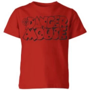Image of Danger Mouse Target Kids T-Shirt - Red - 11-12 Years
