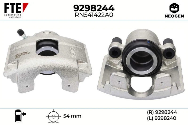 Image of Brake caliper FTE 9298244