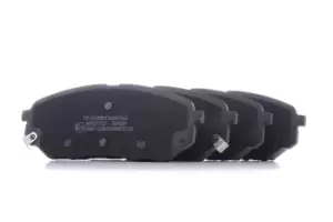 Image of RIDEX Brake pad set HYUNDAI,KIA 402B1207 58101S1A70,58101C5A00,58101C5A70 S58101C5A70