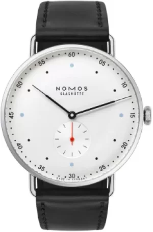 Nomos Glashutte Watch Metro 38 Steel Back