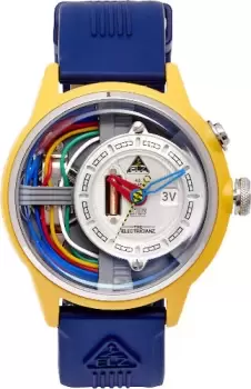 Image of Electricianz Watch Nylon Cable Z 42mm Blue Rubber