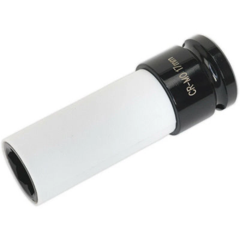 Image of Loops 17mm Alloy Wheel Star Profile Impact Socket - 1/2" Sq Drive - For Mercedes Multi