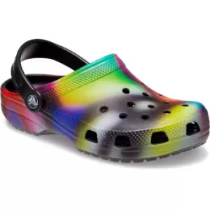 Image of Crocs Girls Classic Solarized Breathable Summer Clogs UK Size 1 (EU 32-33)