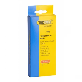 Image of Tacwise Tacker Nails (180) 25mm