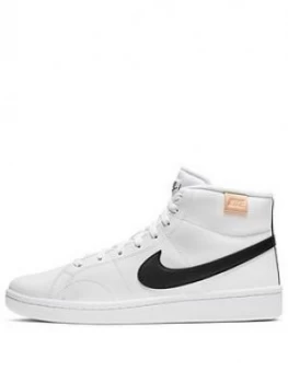 Image of Nike Court Royale 2 Mid - White/Black