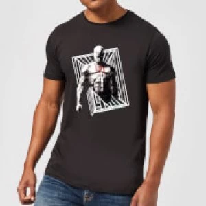 image of Marvel Knights Daredevil Cage Mens T-Shirt - Black - XXL