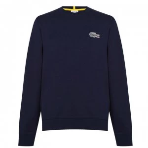 image of Lacoste Nat Geo Sweatshirt - Navy/Zebra