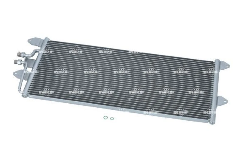 Image of NRF 35140 Condenser EASY FIT with seal ring, with nitrogen filling Aluminium Condenser,air conditioning (448)