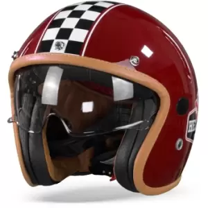 Image of Helstons Flag Carbon Fiber Burgundy M