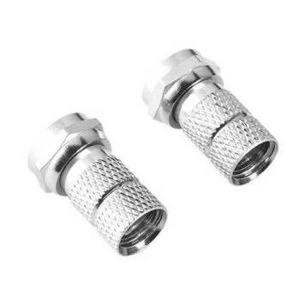 Image of Hama 2 x F Connector 6.8mm Coaxial Cable