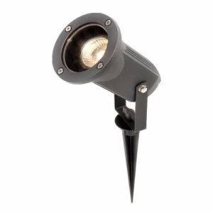 Image of KnightsBridge 50W GU10 IP54 Adjustable Spike and Wall Garden Light