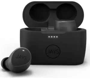 Image of JAYS m-Seven Wireless Bluetooth Earphones - Black
