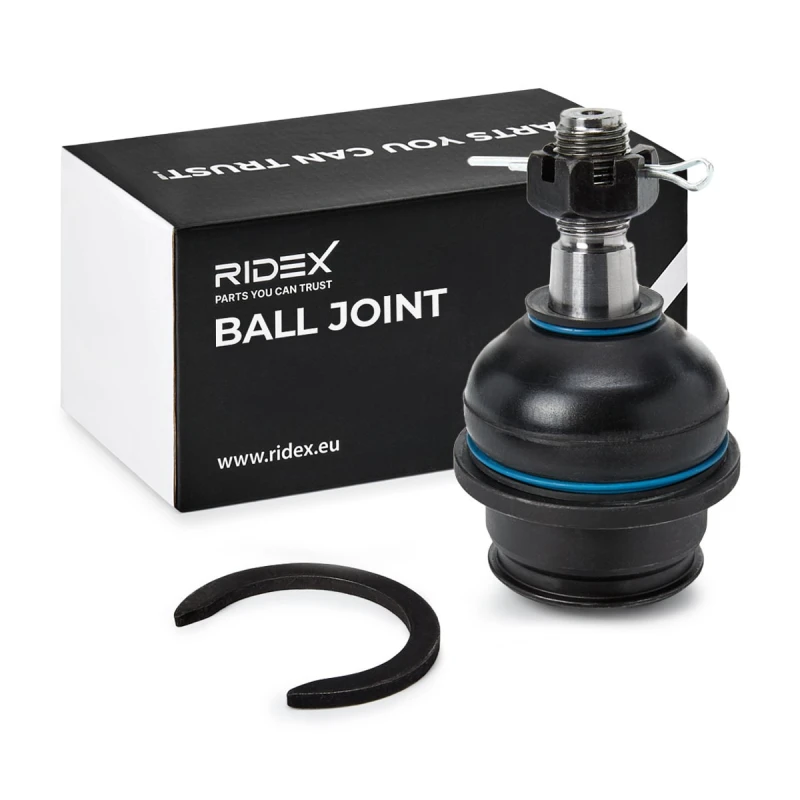 Image of RIDEX 2462S0410 Ball joint both sides Support-/Steering Link (2462)