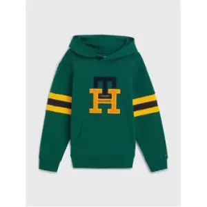 image of Tommy Hilfiger U Icon Monogram Hoodie - Green