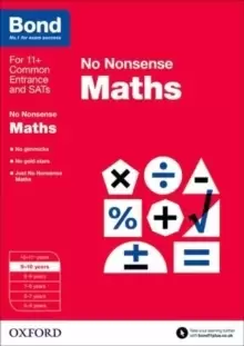 Image of Bond: Maths: No Nonsense : 9-10 Years