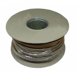Image of Zexum 0.75mm 3 Core PVC Flex Cable Gold Round 2183Y - 100 Meter
