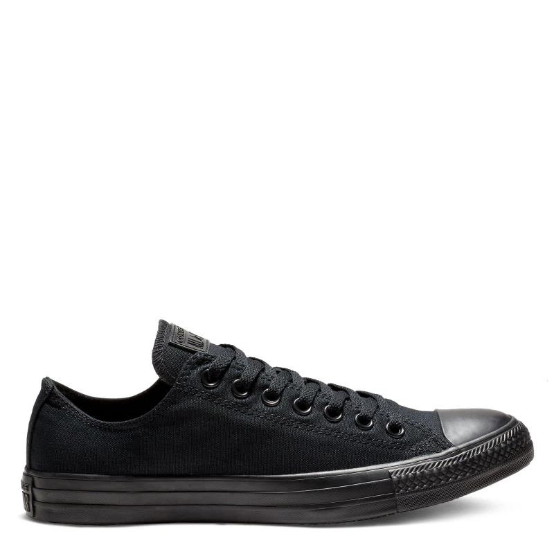 Image of Converse Chuck Taylor All Star Mono Canvas Trainers Black 001 male 9.5 (44)
