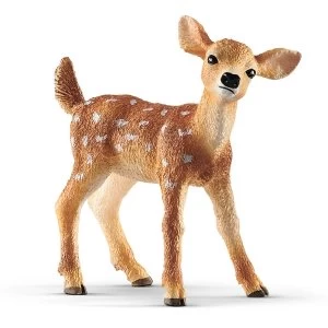 Image of Schleich Wild Life - White-Tailed Fawn Figure