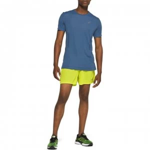 image of Asics Vent Seam T Shirt Mens - Blue