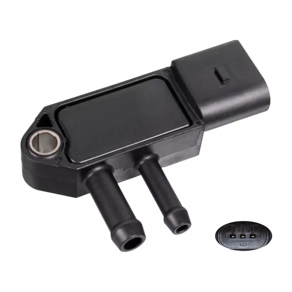 Image of FEBI BILSTEIN Sensors VW,AUDI,SKODA 40856 059906051C,076906051B,59906051C Sensor, exhaust pressure 76906051B,059906051C,059906051C,076906051B