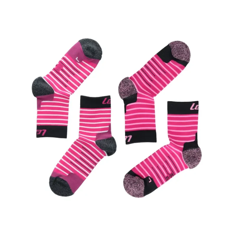 Image of Children's socks Lenz Outdoor 1.0 Rose Unisex 23/26