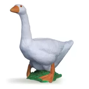 image of Farmyard Friends White Goose Toy Figure (51061)