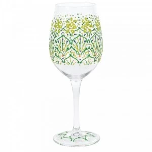 Image of Lemon Henna Wine Glass