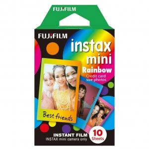 image of Fujifilm Instax Mini RAINBOW Film 10 Shots