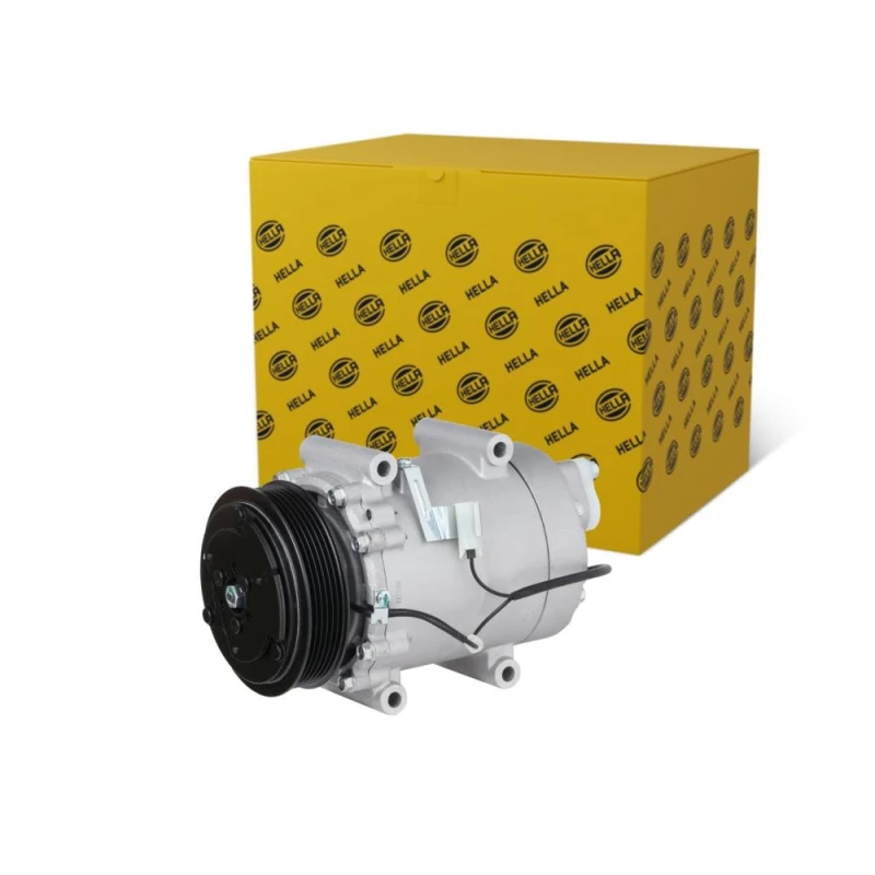 Image of HELLA Air conditioning compressor HELLA 8FK 366 201-591