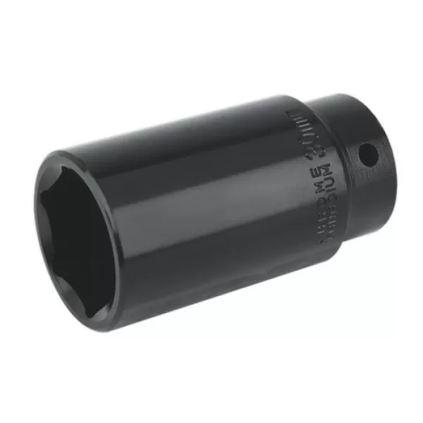 image of Genuine SEALEY IS1230D Impact Socket 30mm Deep 1/2Sq Drive