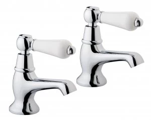 image of Wickes Enchanted Basin Taps - Chrome