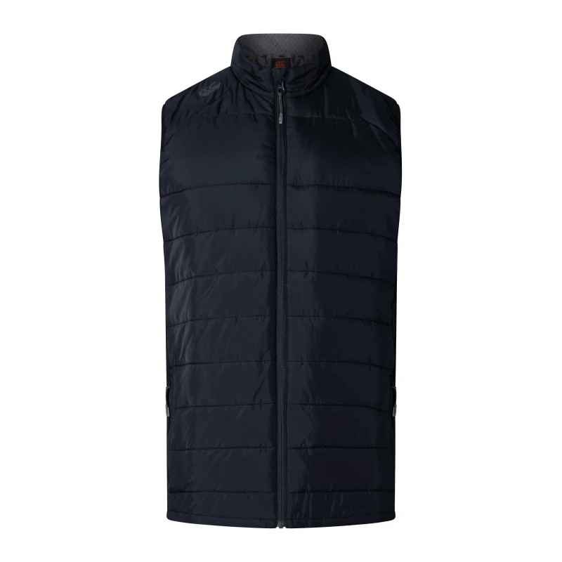 Image of Canterbury Mens Elite Microlight Water-Resistant Lightweight Performance Rugby Jacket Black male M