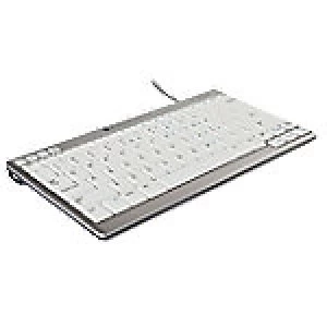 image of BakkerElkhuizen Compact Keyboard UltraBoard 950 White, Silver