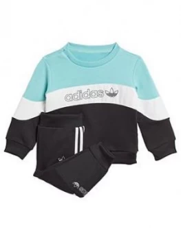 Image of Adidas Originals Originals Infant Bx 2.0 Crew Set - Blue