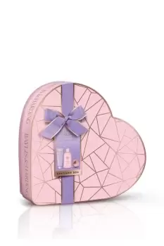 Image of Jojoba, Vanilla & Almond Oil Luxury Heart Keepsake Gift Box Gift Set