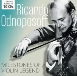 image of Ricardo Odnoposoff Milestones of a Violin Legend by Ricardo Odnoposoff CD Album