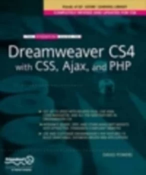 Image of The Essential Guide to Dreamweaver Cs4 with Css Ajax and Php by David Powers Paperback