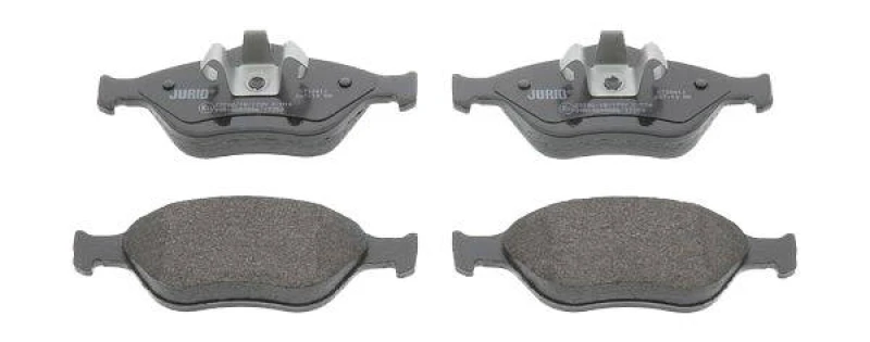Image of JURID 573041J Brake pad set not prepared for wear warning indicator, without accessories Brake Pad Set,disc brake (402)